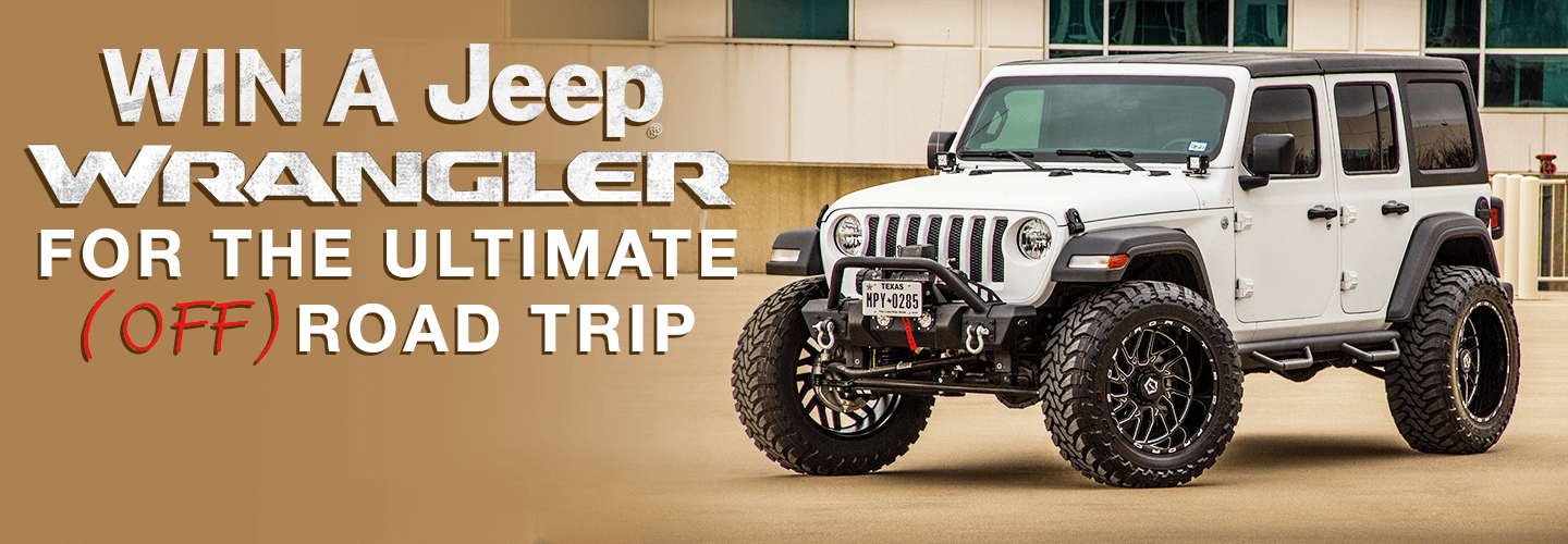 Win A Custom Jeep Wrangler! Brain Treatment Foundation